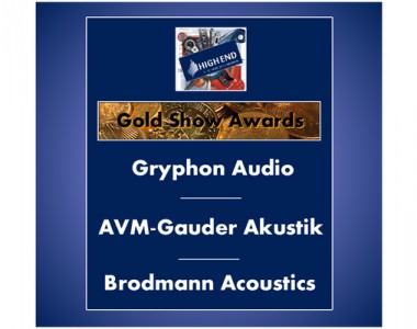 PREMIO GOLD SHOW AWARD PARA GAUDER AKUSTIK