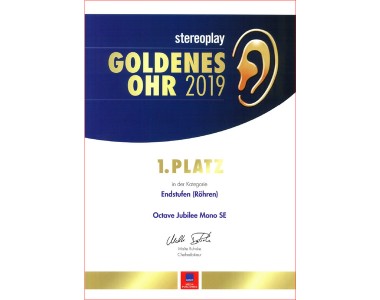 Premios Golden Ear de la revista Stereo para Octave